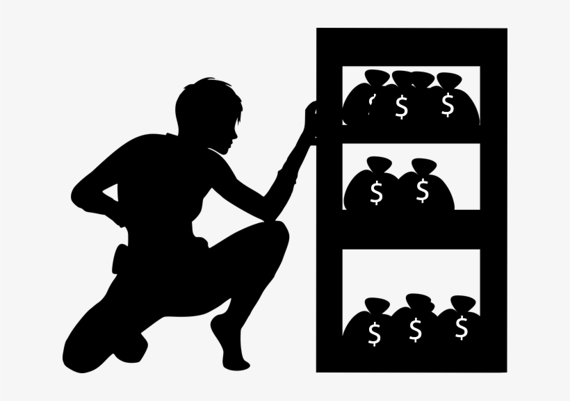 A Book All Pensioners Should Read - Thief Silhouette Png, transparent png download