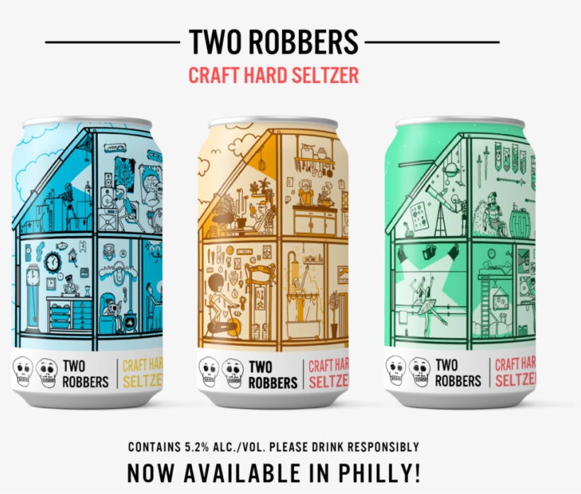 Website Landing Available - Two Robbers Hard Seltzer, transparent png download