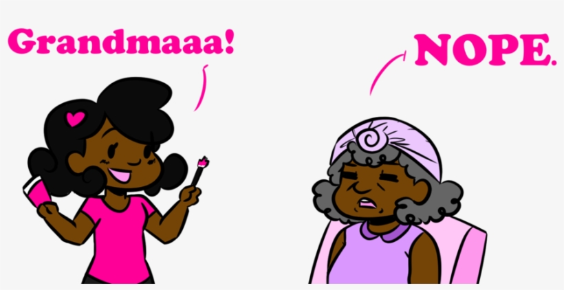 Ask Sam No Makeup On Grandma - Love, transparent png download