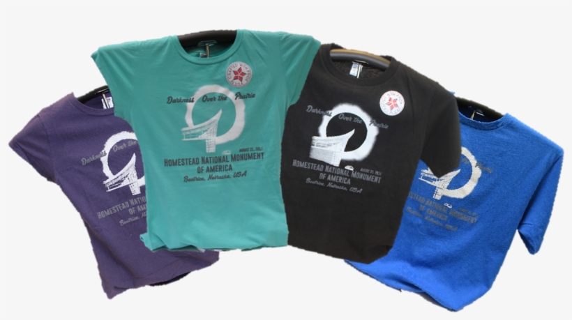 Tshirt With Darkness Over The Prairie Logo, Multiple - Active Shirt, transparent png download