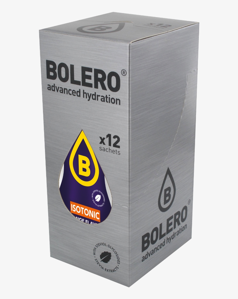 12 X Bolero Powdered Drinks Isotonic 9 G - Box, transparent png download