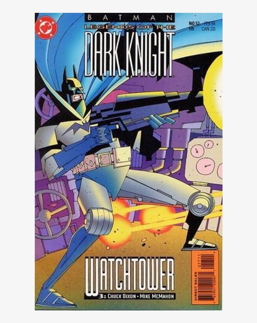 Купете Comics 1994-02 Batman Legends Of The Dark Knight - Batman Legends Of The Dark Knight 55, transparent png download