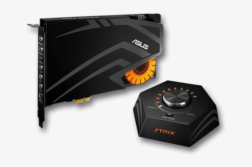 , And A 600ohm Headphone Amplifier For Deep, Tight - Asus Strix Raid Pro 7.1 Pcie, transparent png download