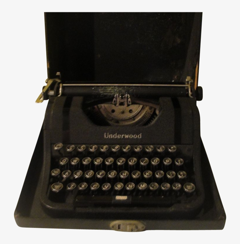 Great American Novel Underwood Elliot-fisher Portable - Maquina De Escribir De 1910, transparent png download