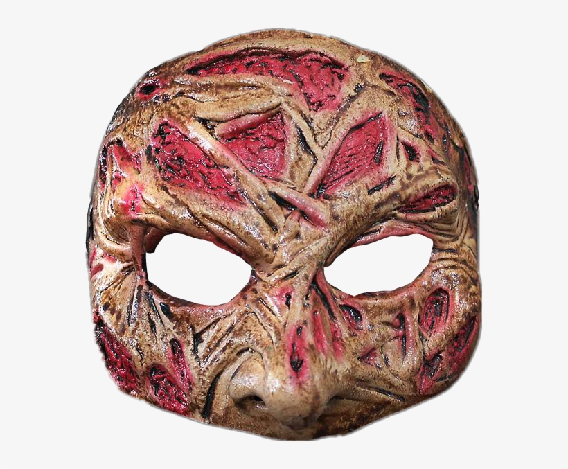 Freddy Kruger Half Mask - Mask, transparent png download