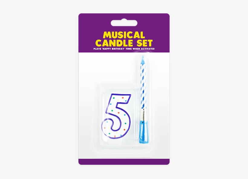 Musical Birthday Candle Set, transparent png download