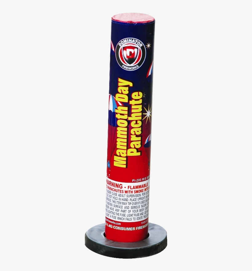 Mammoth Day Parachute - Cylinder, transparent png download