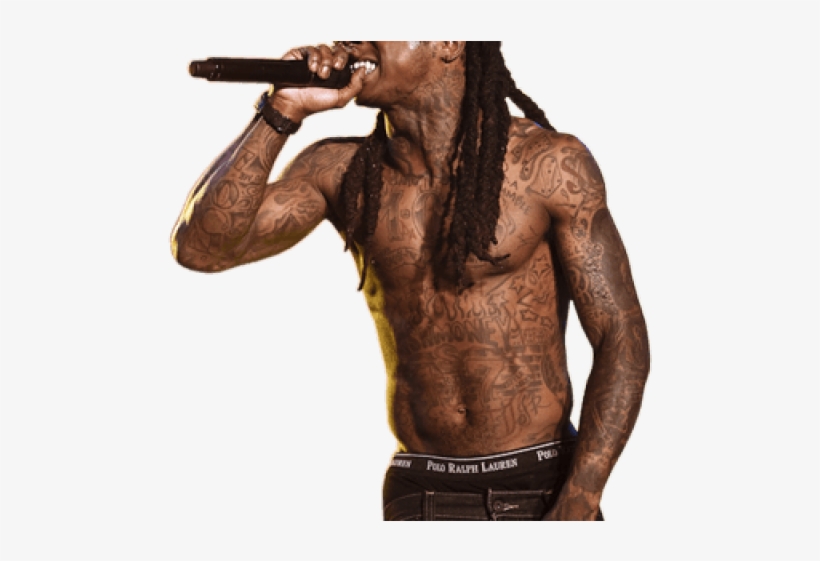 Lil Wayne With Shirt Off, transparent png download