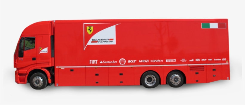 Hospitality Truck Ferrari - Scuderia Ferrari Logo 2011, transparent png download