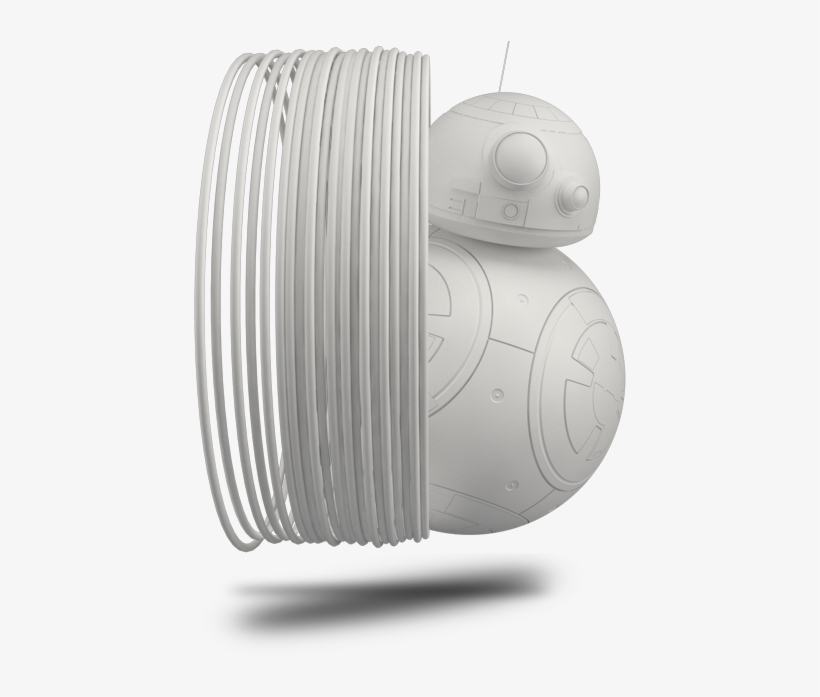Abs Performance 3d Printing Filament - Silver, transparent png download