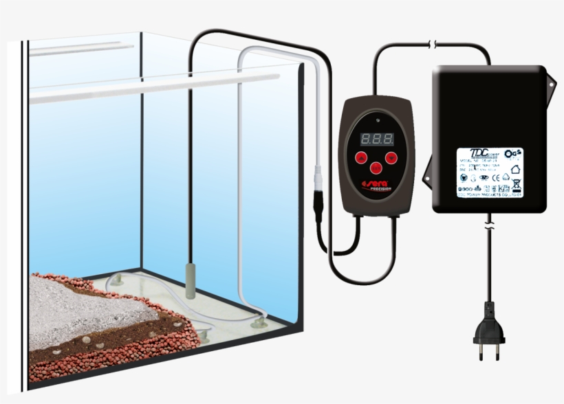 31211 Int Sera Soil Heating Set Illu 1 - Gadget, transparent png download