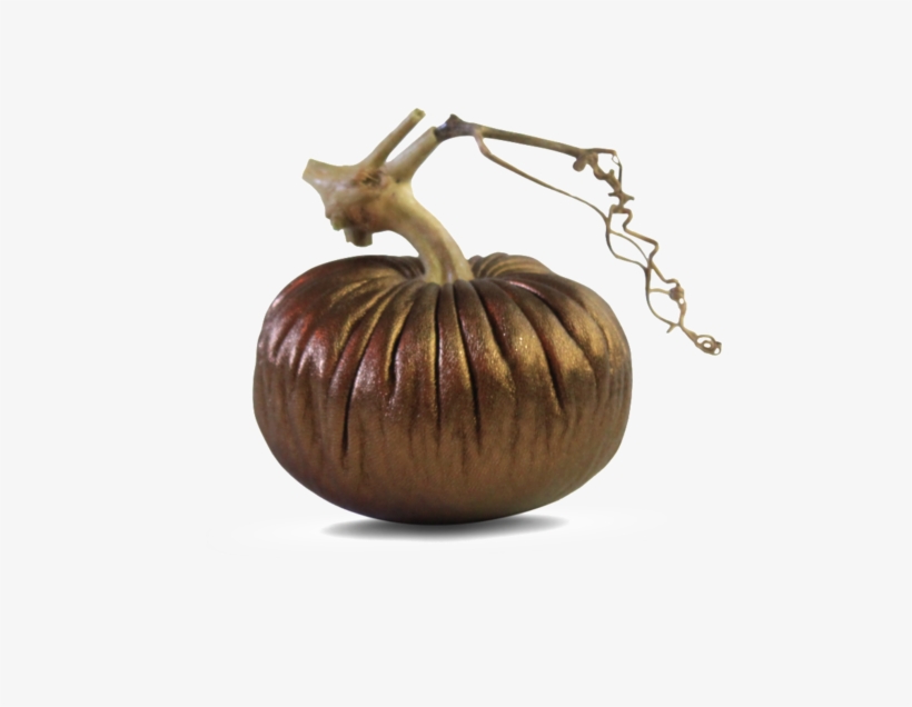 Copper Pumpkins - Velvet Pumpkins - Pumpkin, transparent png download
