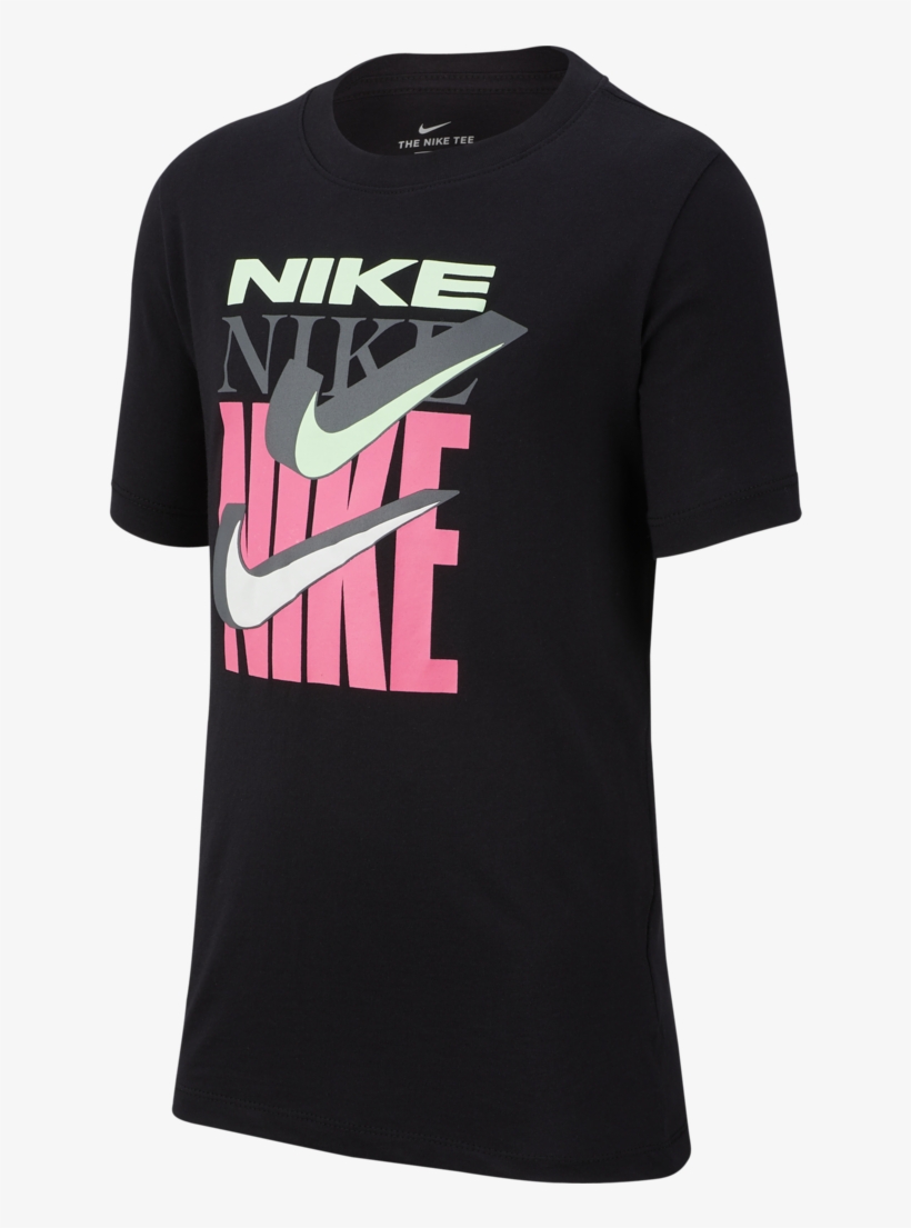 B Nsw Tee Double Swoosh - Nike, transparent png download