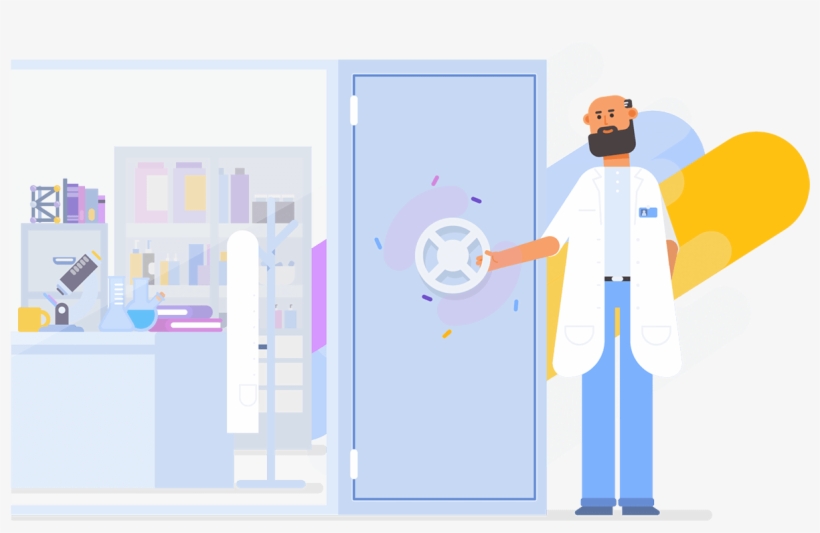 The Platform Enables You To Set Who Views, Edits And - Illustration, transparent png download