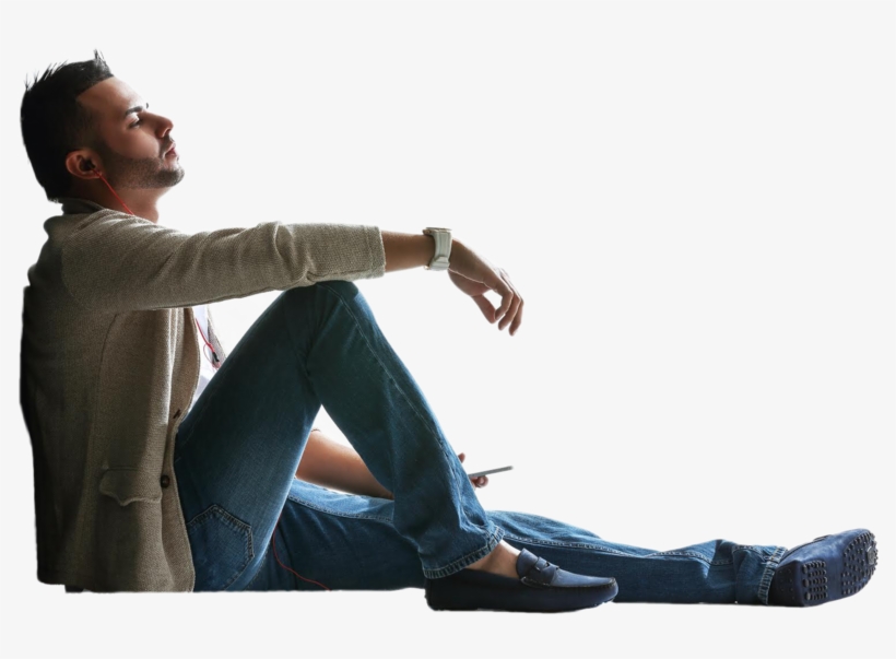 Guy Sit 88 - Sitting, transparent png download