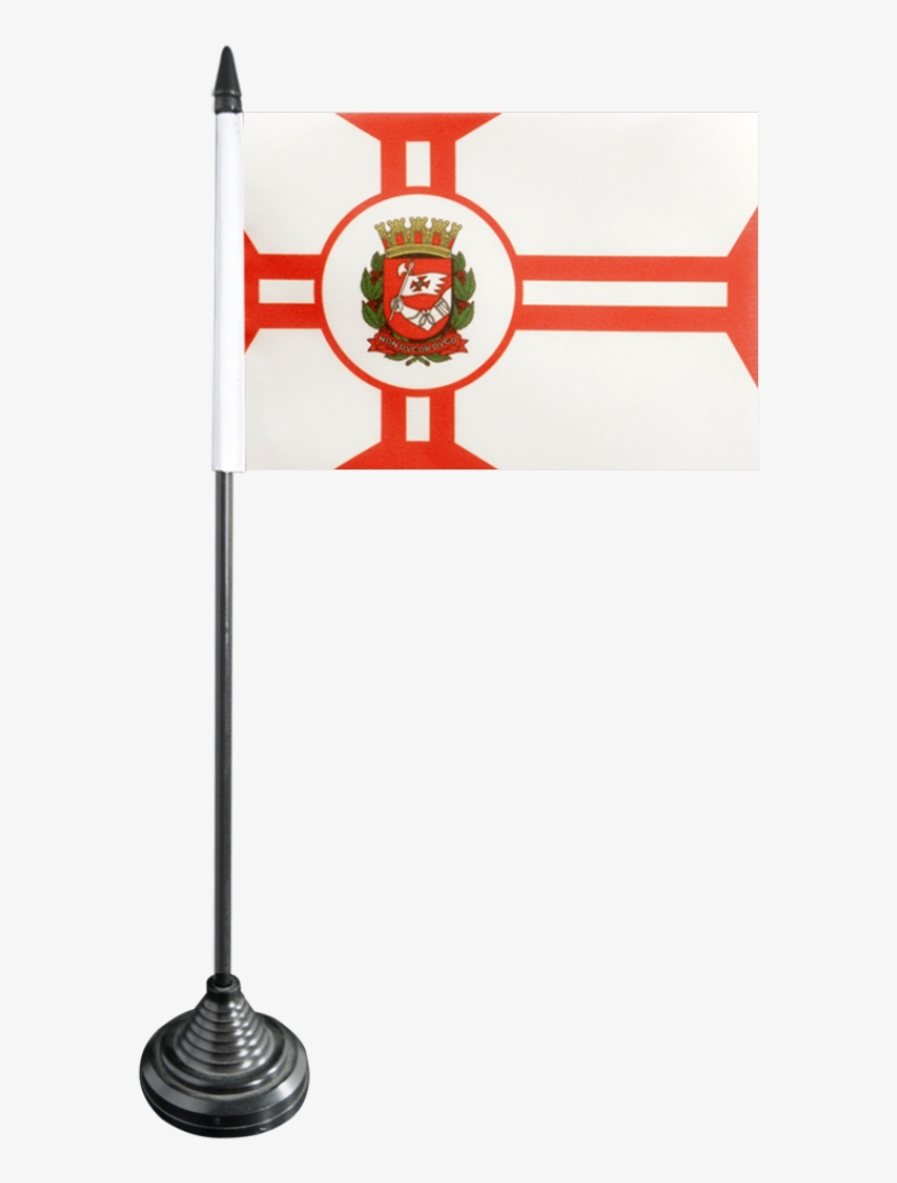Brazil Sao Paulo Table Flag - Prefeitura De Sp Educação, transparent png download
