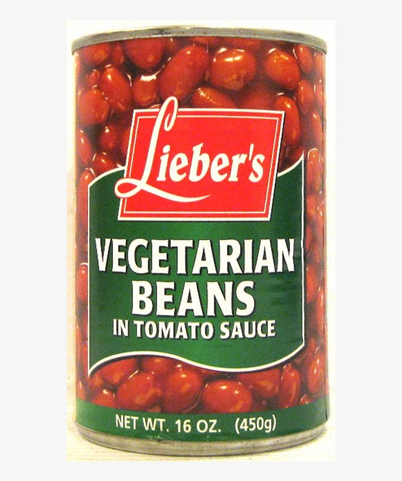 Liebers Vegetarian Beans In Tomato Sauce 450g - Natural Foods, transparent png download