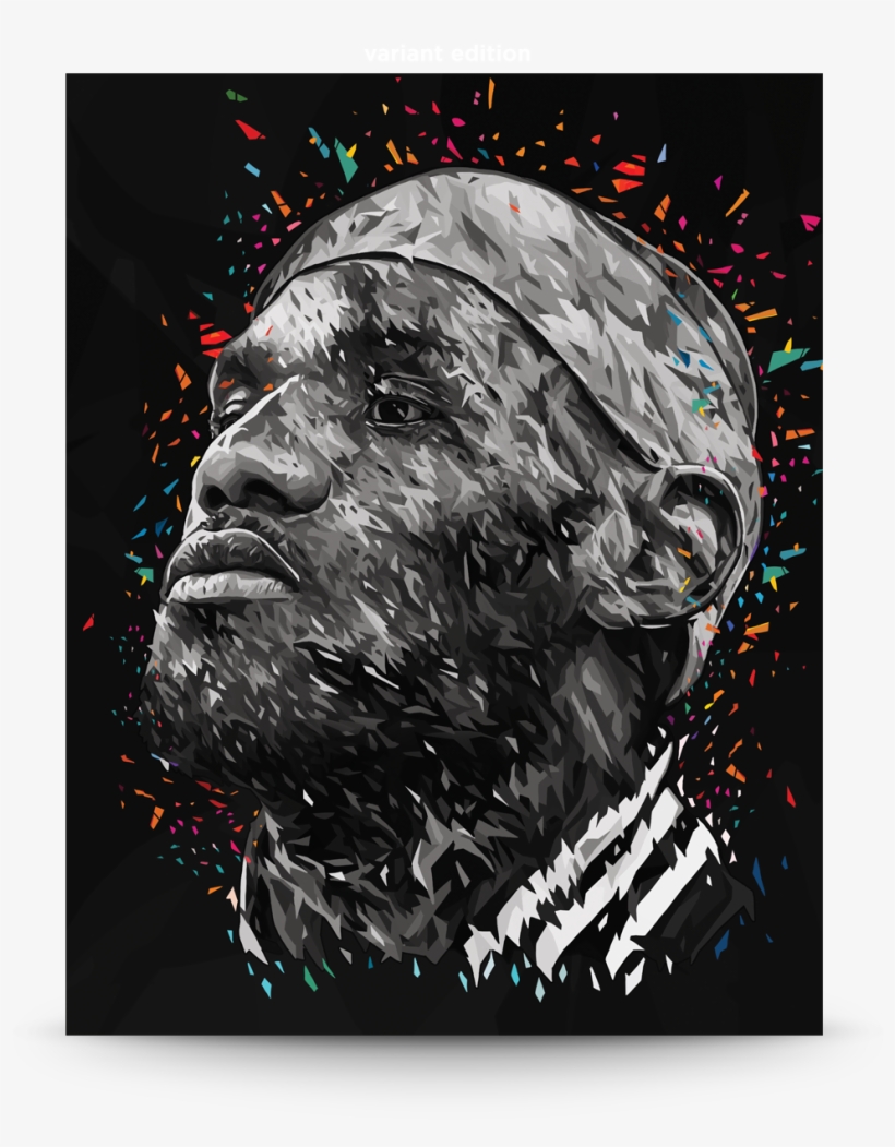 Thanks For Watching - Lebron James Colorful, transparent png download