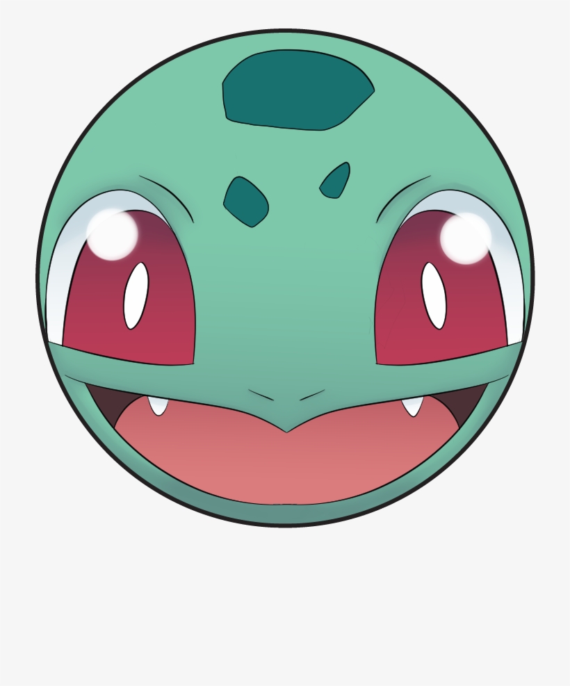 25" Or - Bulbasaur Circle, transparent png download