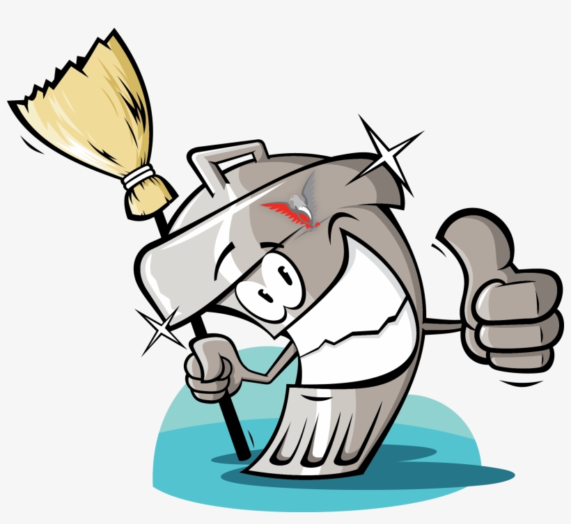 Why Do Ci Employees Take Out Our Own Garbage For The - Drawing Of Funny Trash Can, transparent png download