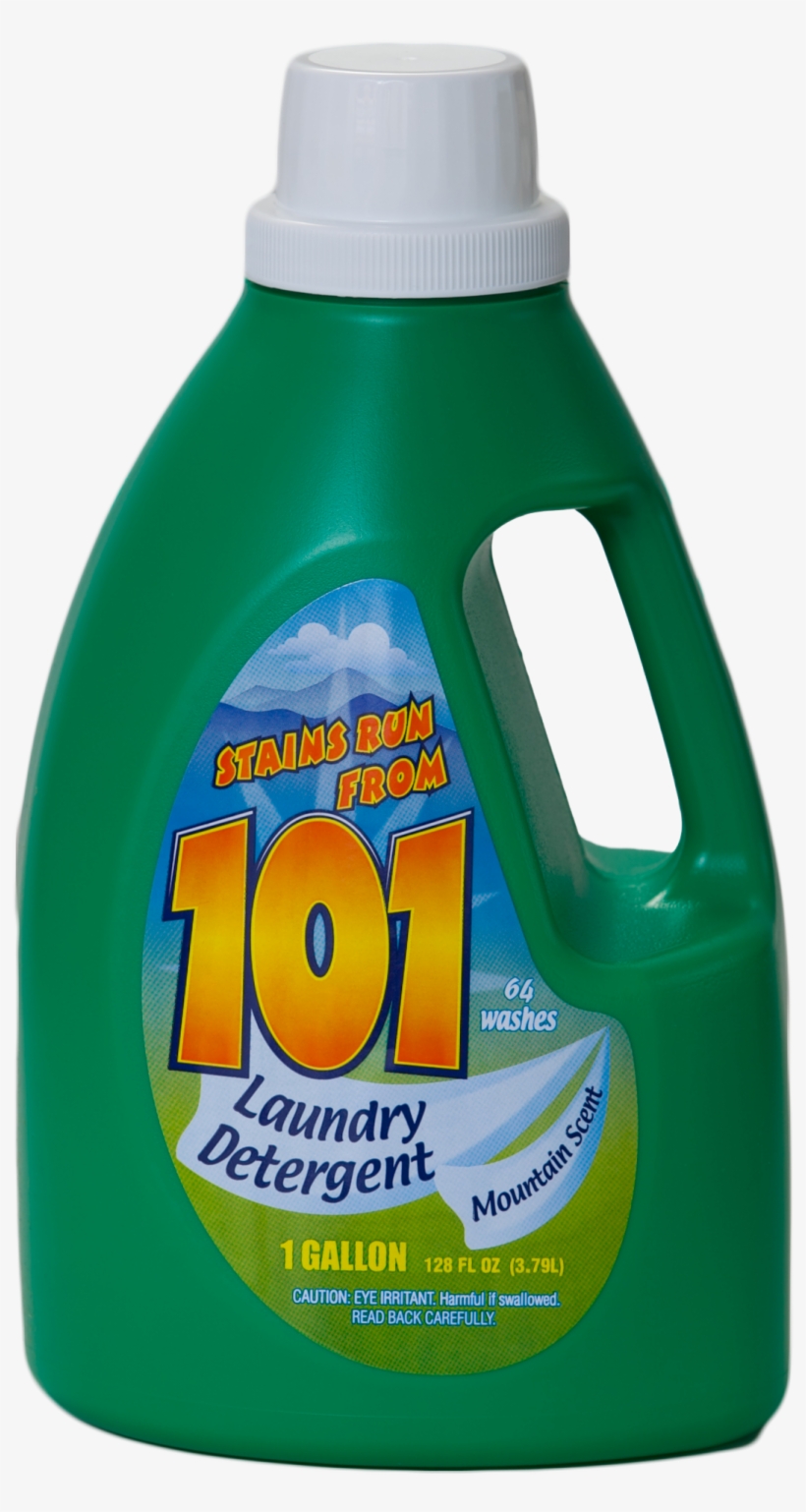 101 Laundry Detergent - Bottle, transparent png download