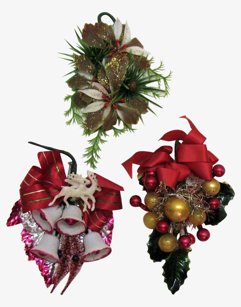 Download Christmas Ornament Vintage With 15 Ornaments - Christmas Ornament, transparent png download