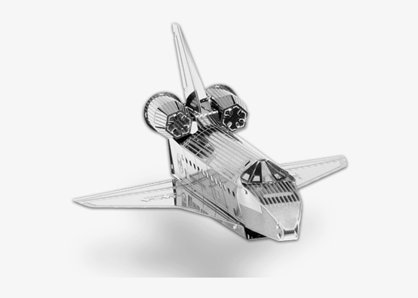 Metal Earth Space Shuttle Discovery 3d Laser Cut Metal - Metal Earth Space Shuttle, transparent png download