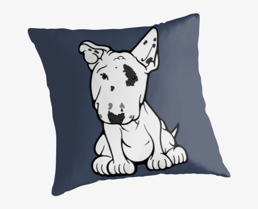English Bull Terrier Black Eye Patch - Cyndaquil, transparent png download