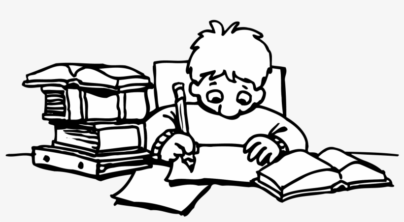 Png Kid Doing Homework Png Image Transparent Png Free Download On Seekpng