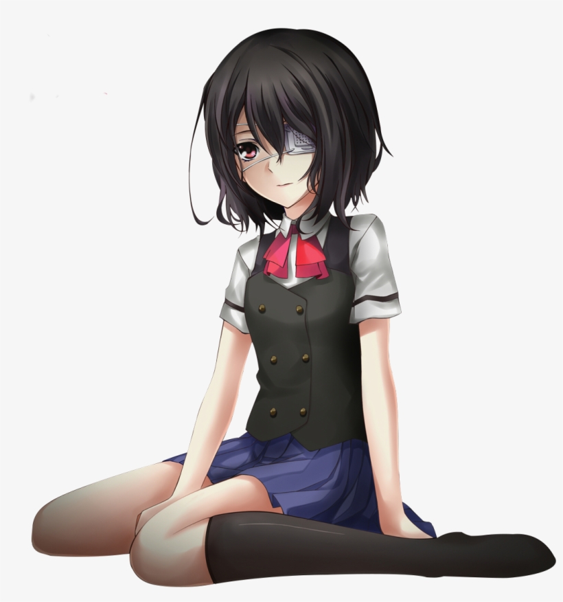 Misaki Mei Png - Misaki Another, transparent png download