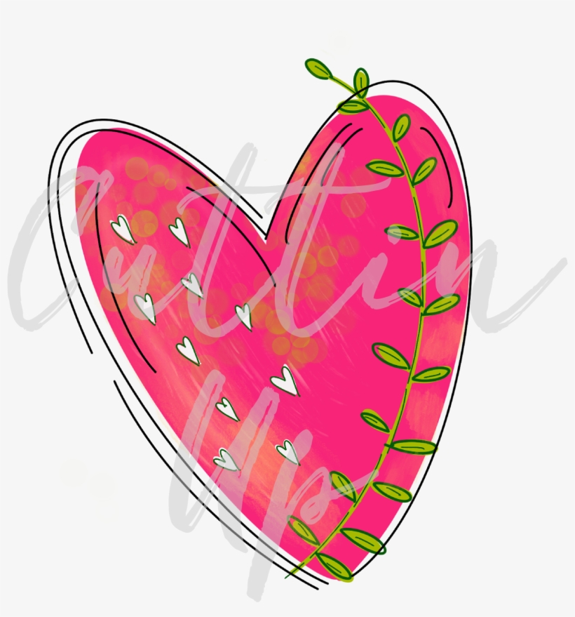 Hand Drawn Heart Png File - Heart, transparent png download