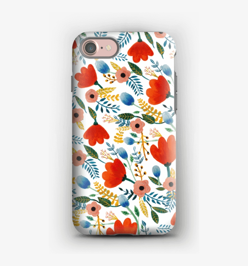 Rosa's Flowers Case Iphone 7 Tough - Mobile Phone Case, transparent png download