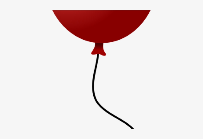 Single Clipart Red Balloon, transparent png download