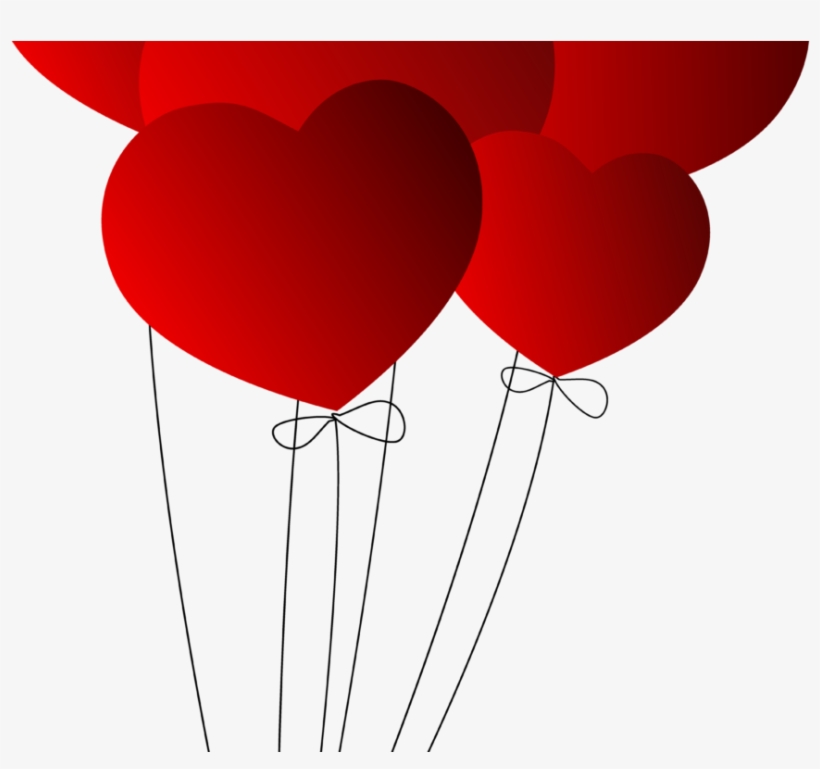 Heart Balloon Png Image - Heart, transparent png download
