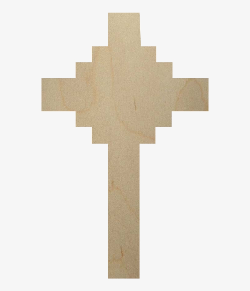 Wood Cross Cutouts Style - Mr Game And Watch Pixel Art, transparent png download