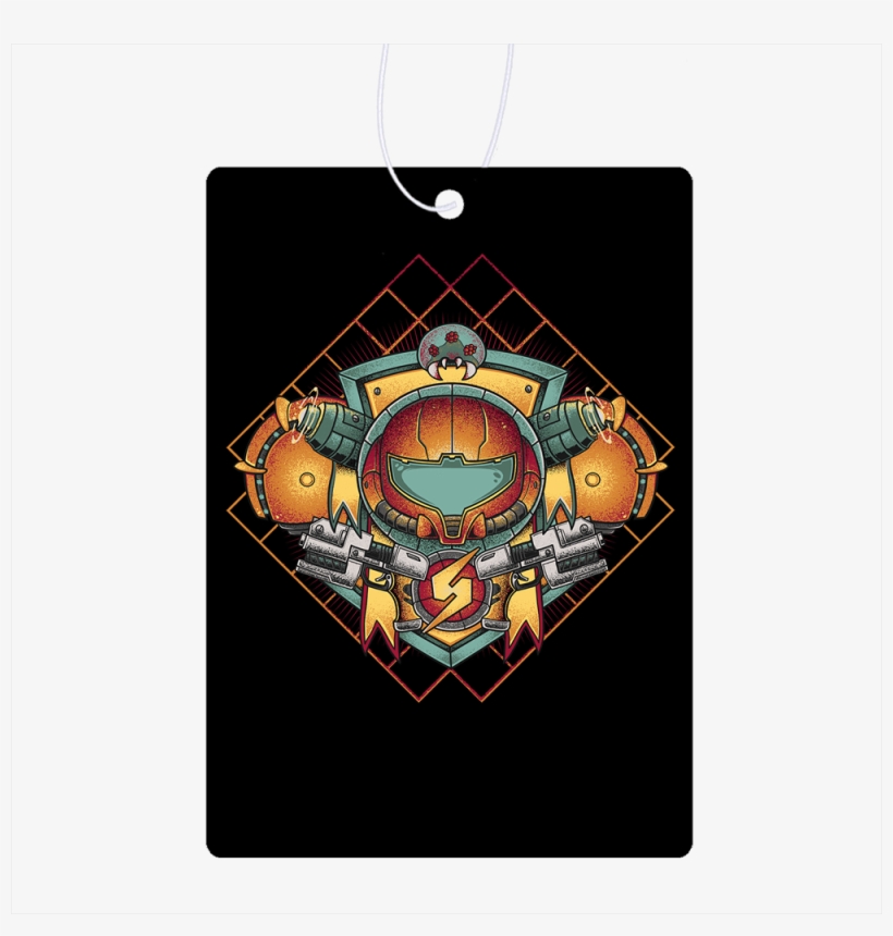 Samus Crest Air Freshener - Justice League, transparent png download