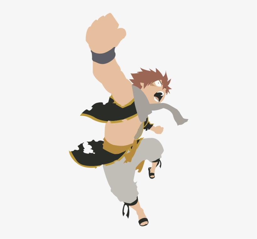 Desenho Em Vetor Natsu - Illustration, transparent png download