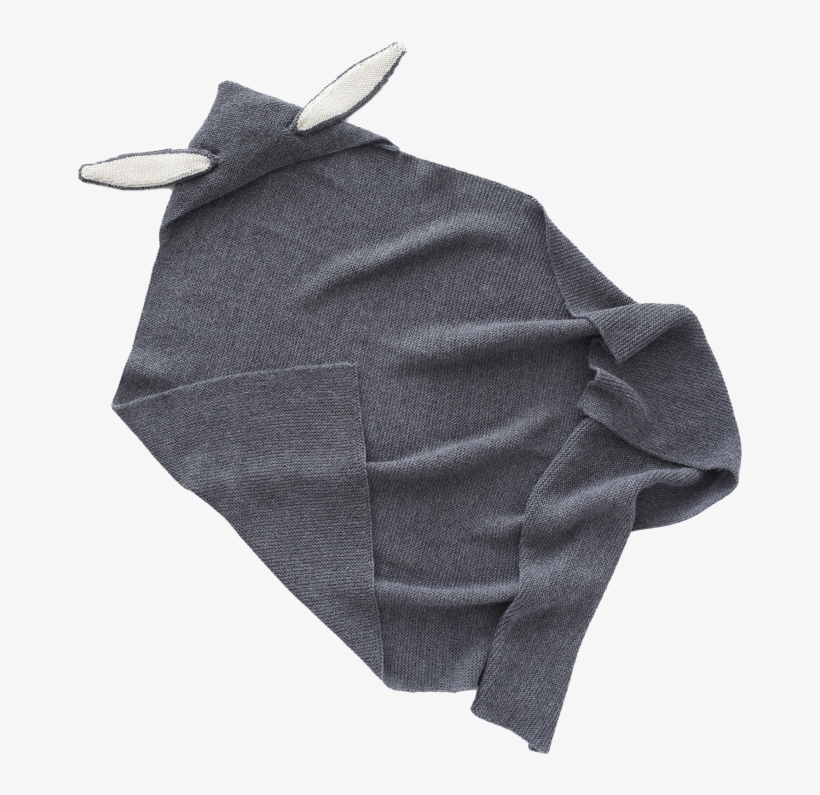 Oeuf Nyc Bunny Ears Blanket Wool - Wool, transparent png download