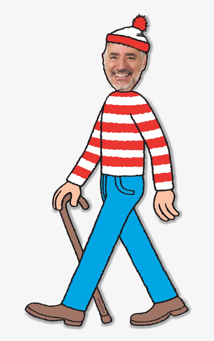 11 Dec Jeff Waldo - Wheres Wally Cut Out, transparent png download