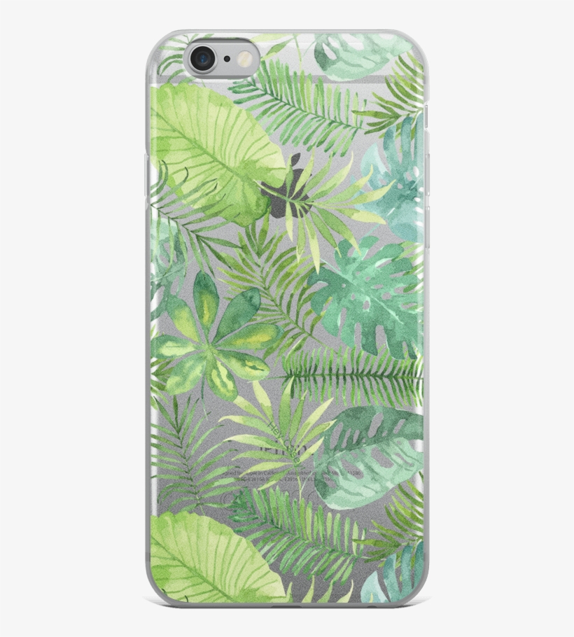 Tropical Leaves Phone Case - Smartphone, transparent png download
