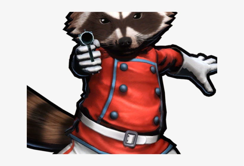 Rocket Raccoon Clipart Mcu - Chris Pratt And Rocket Raccoon, transparent png download