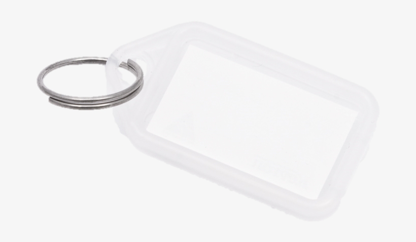 White Click Tag - Keychain, transparent png download