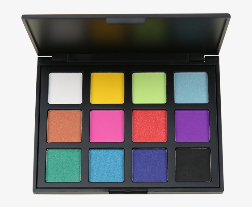 12 Colours Glitter Matte Eyeshadow Palette - Morphe 12nb Palette, transparent png download