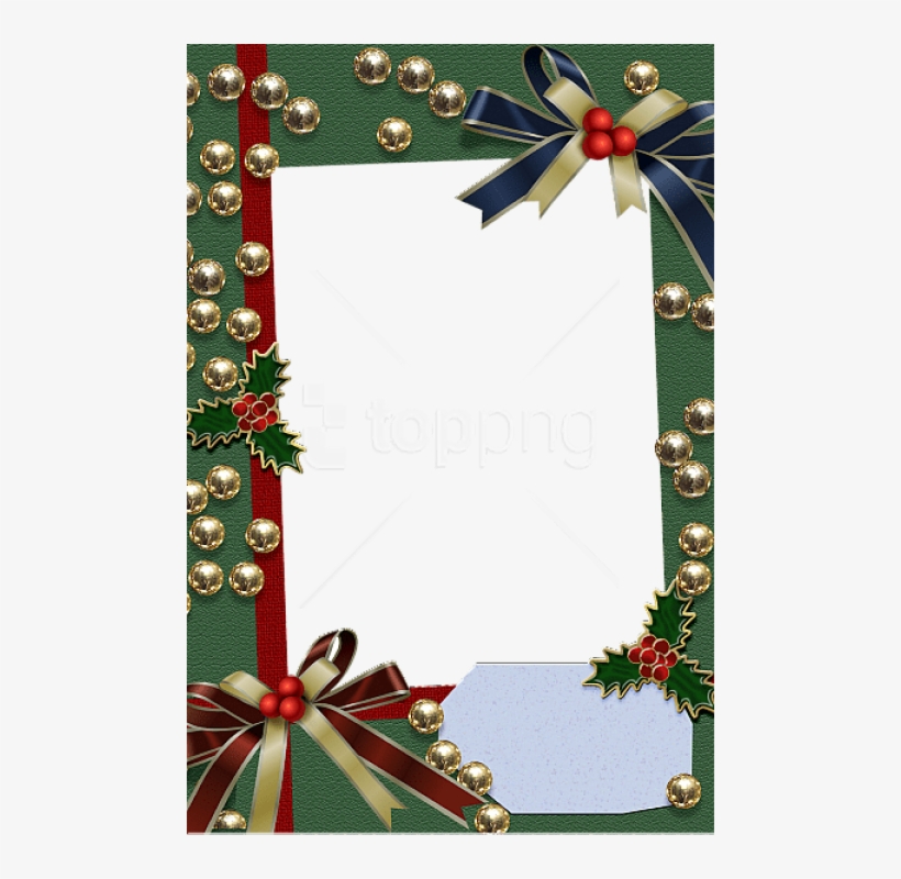 Free Png Best Stock Photos Christmas Green Transparent - Christmas Frames Hd Transparent, transparent png download
