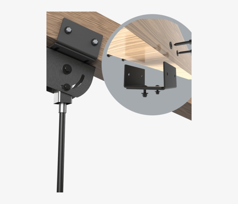 6 To 10 Inch Wood Beam Clamp - Light, transparent png download