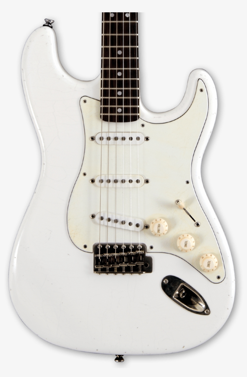 Stradovari S61 Olympic White Aged - Custom Shop Strat, transparent png download