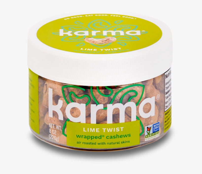 Lime Twist Wrapped® Cashews - Plastic, transparent png download