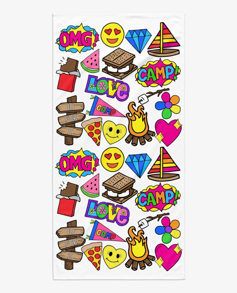S'more Camp Towel, transparent png download
