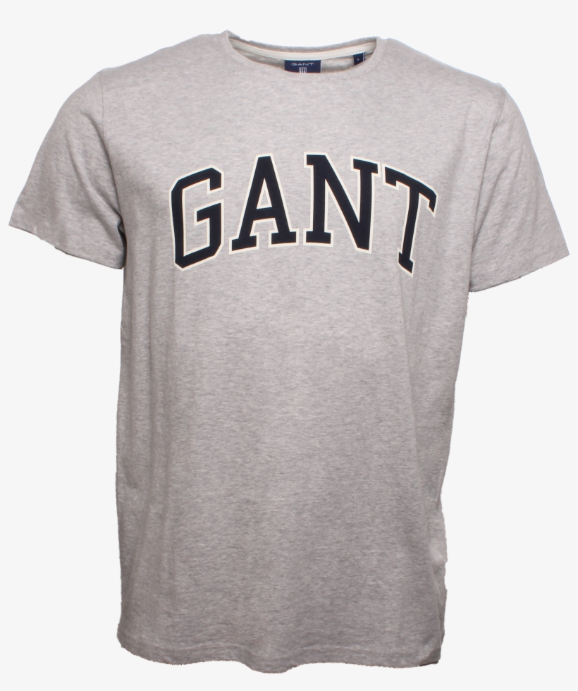 Gant Outline Ss T-shirt - Active Shirt, transparent png download