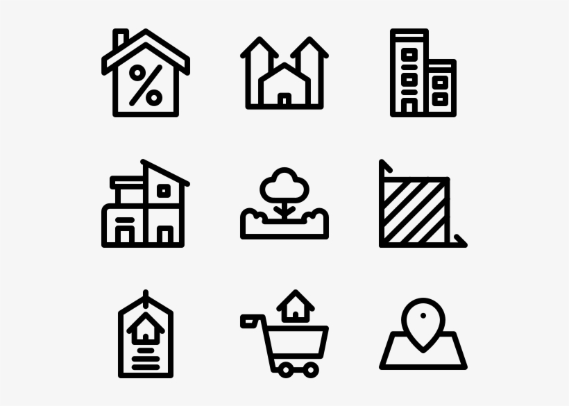 Real Estate - Icon, transparent png download